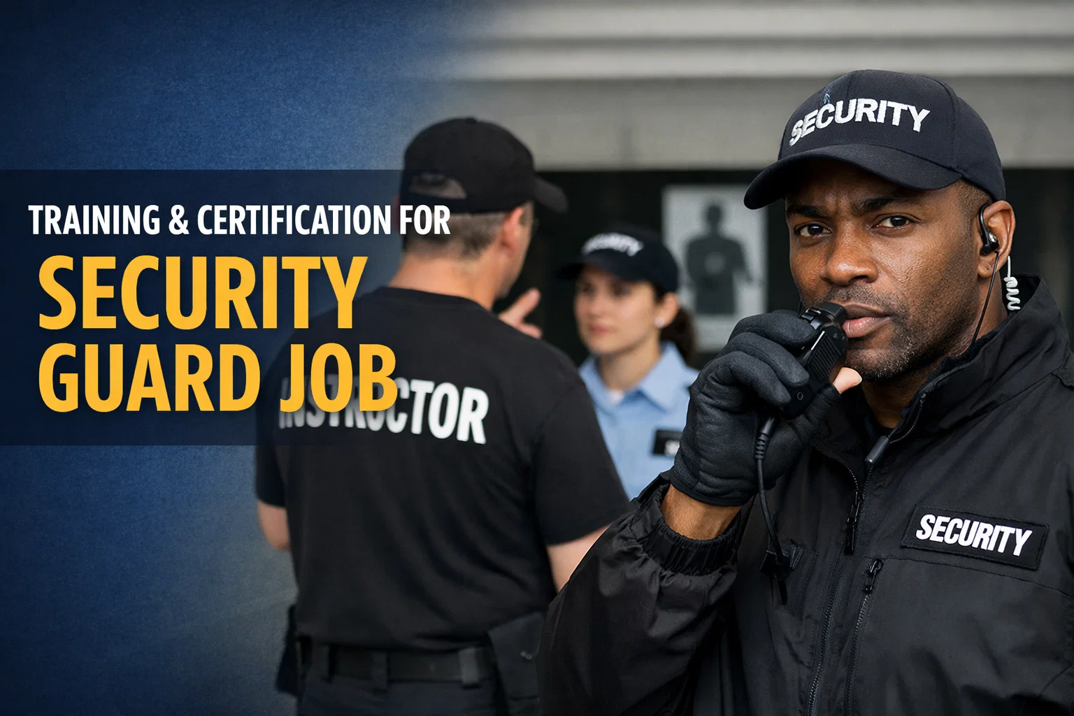 Training & Certification for Security Guard Job