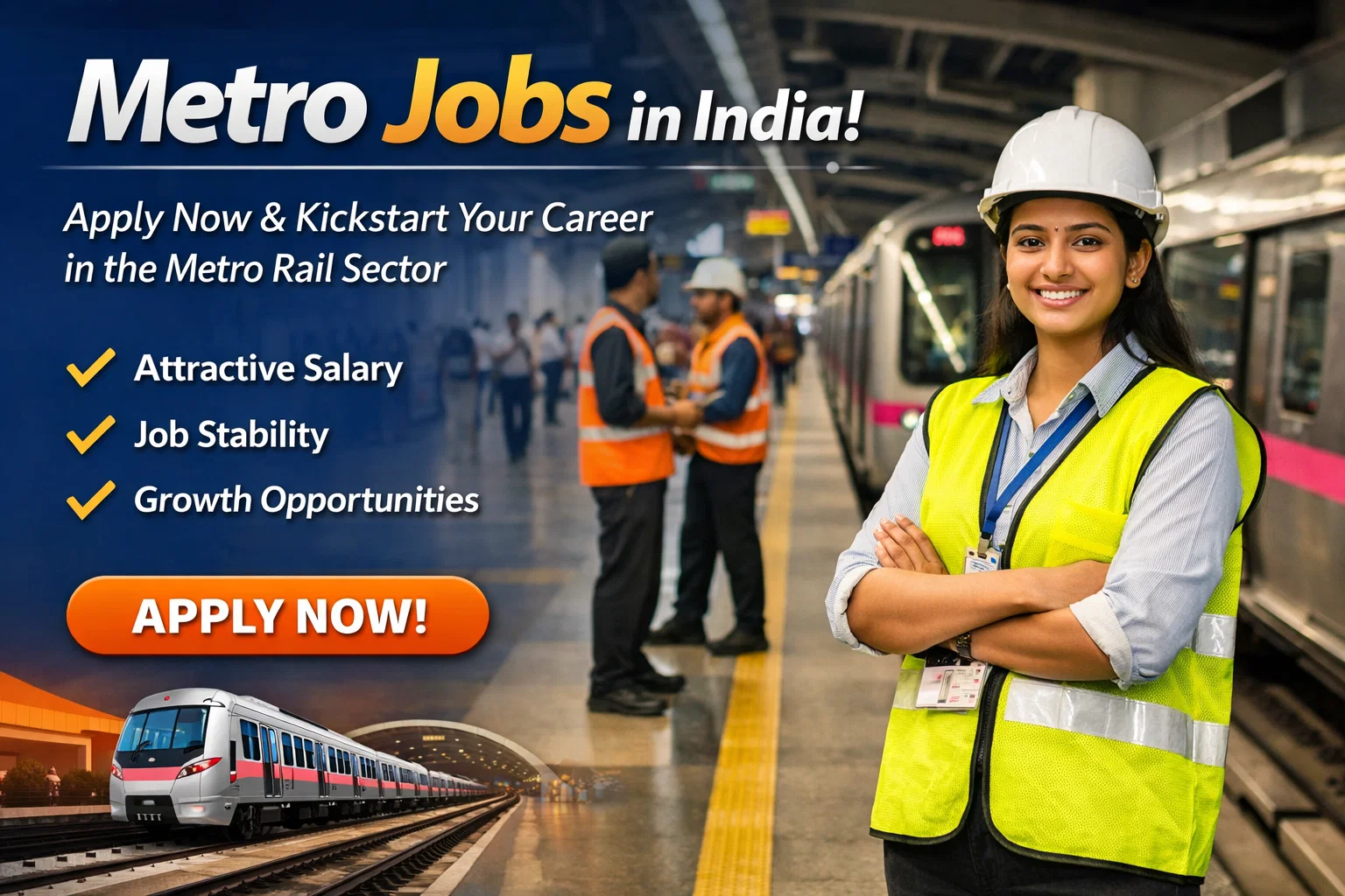 metro jobs in india
